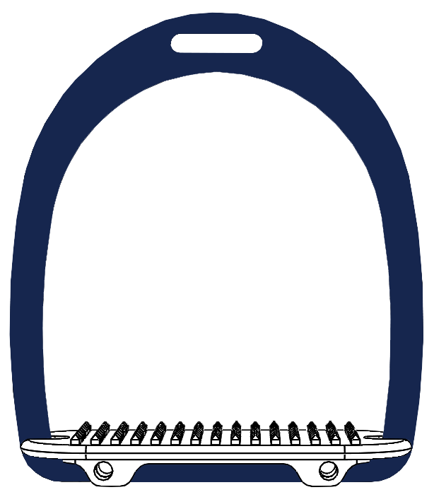 Dessin etrier bleu